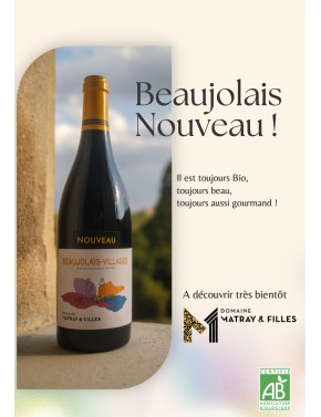MARIUS BEAUJOLAIS NOUVEAU...