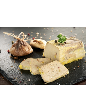 Lingot de Foie Gras de Canard aux pruneaux  et à l’Armagnac